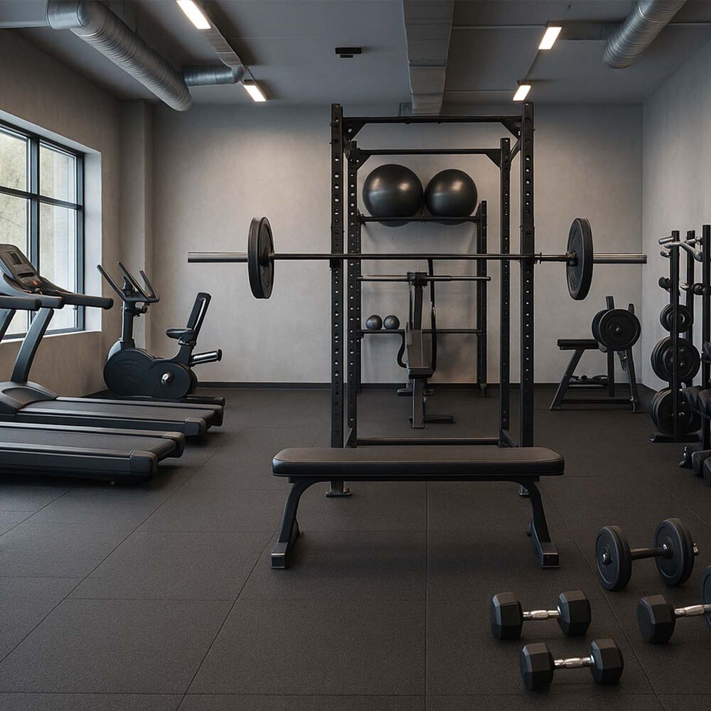 Piso De Goma 100x100 Cm 25 Mm image number 1.0