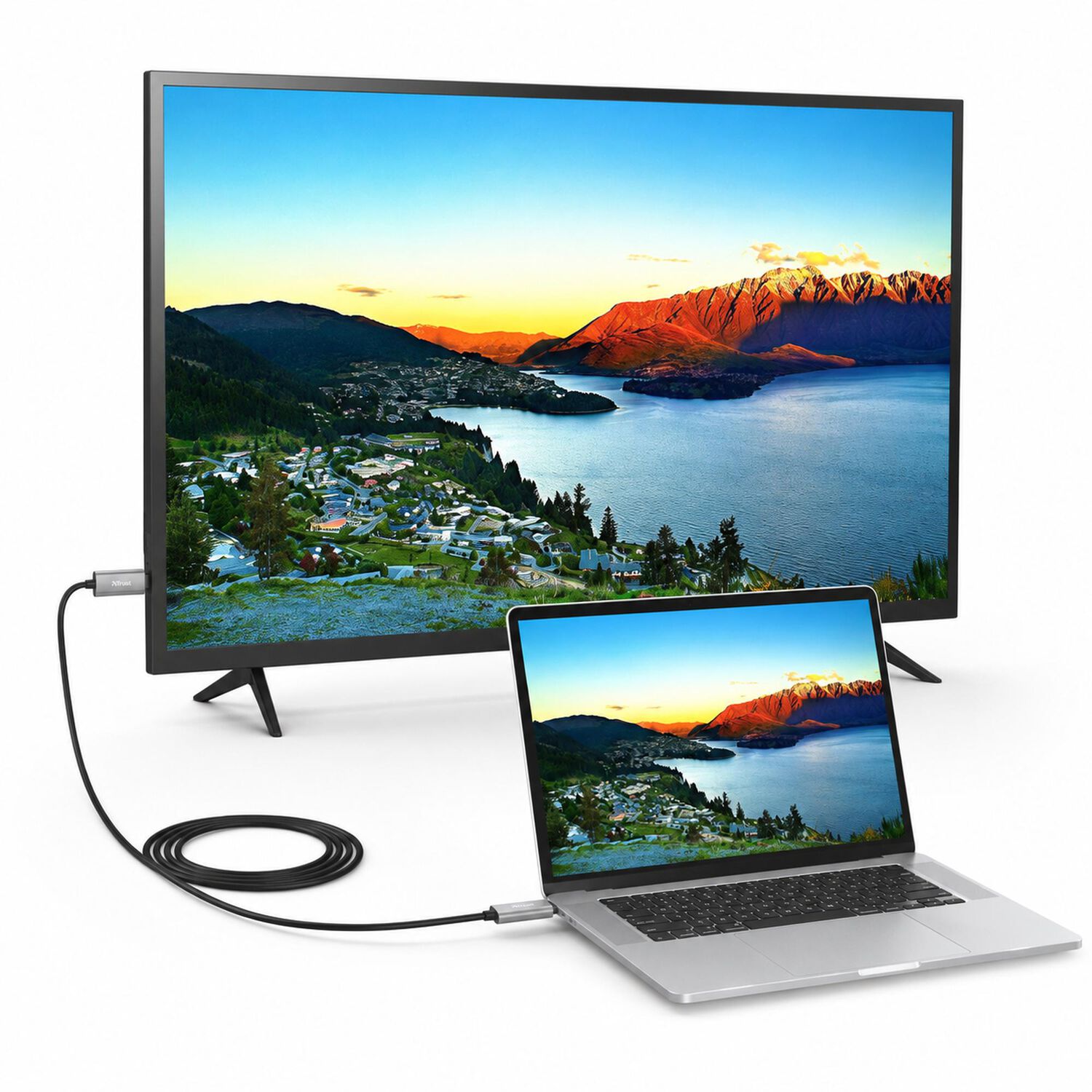 Cable Hdmi A Usb C Trust Calyx 4k Profesional 1.8m image number 3.0