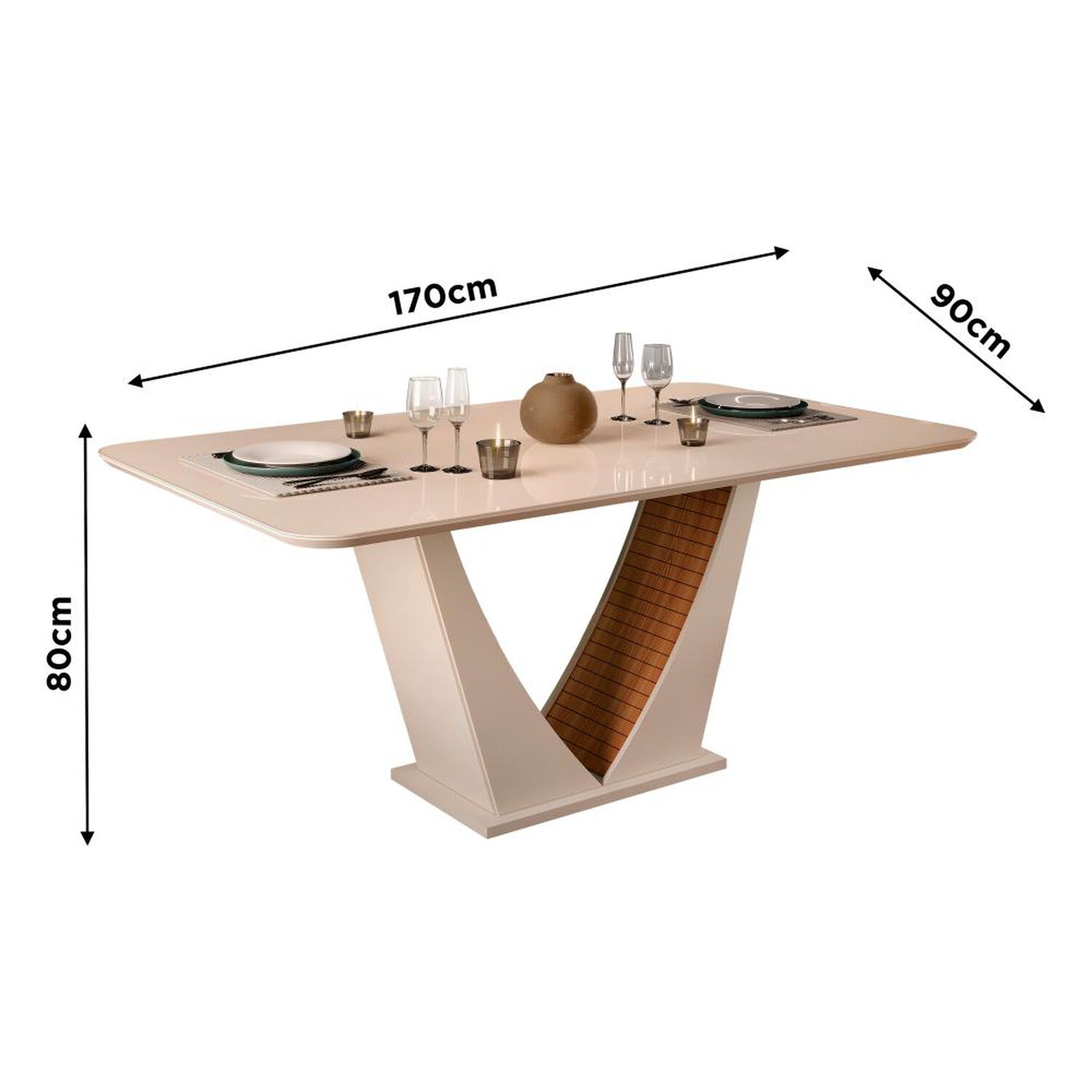 Juego De Comedor Altavision Dalila Fre image number 1.0