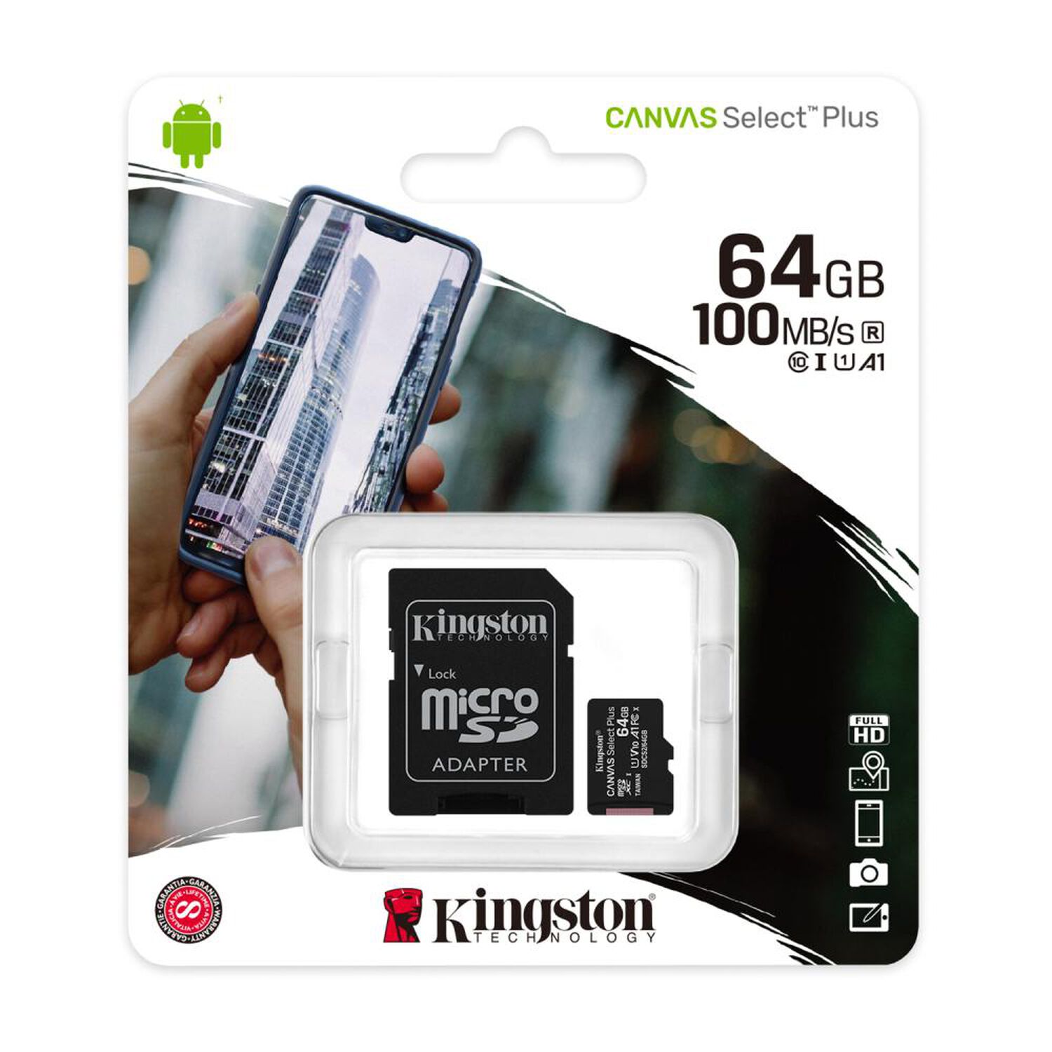 Tarjeta Micro SD Kingston 04KNSMS264 64 GB image number 3.0