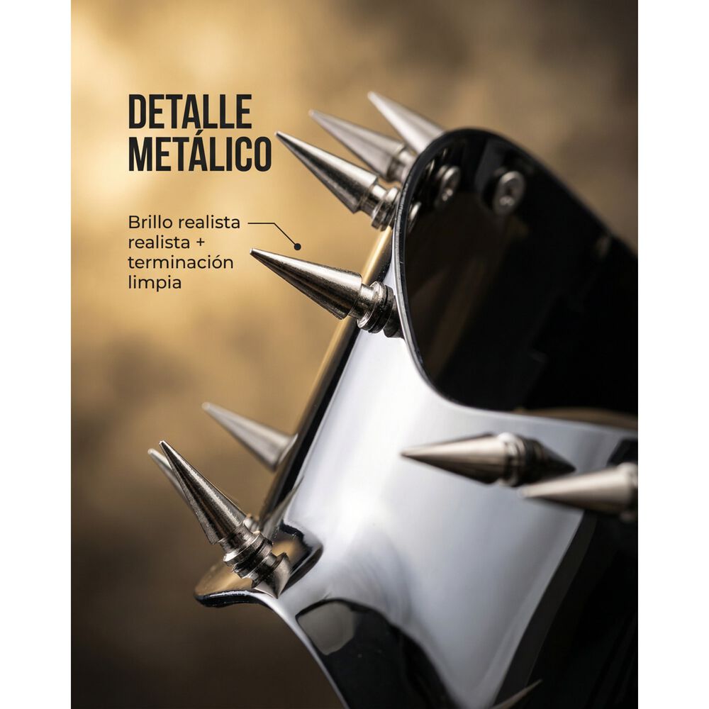 Lentes Premium Steampunk Para Fiestas Reggaet&oacute;n Metaleros image number 3.0