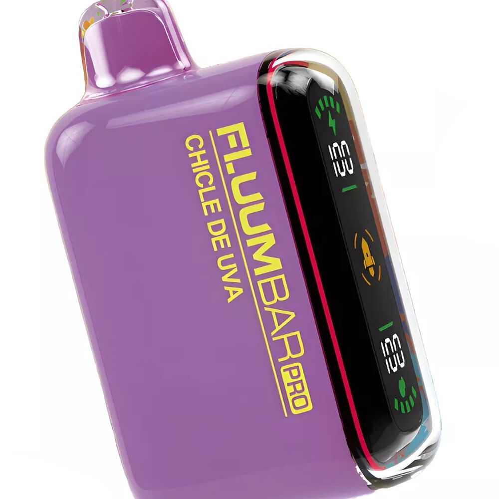 Vaper Fluumbar Pro 30.000 Puff Vaporizador Chicle De Uva image number 0.0