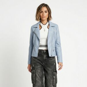 Chaqueta Ecocuero Aviadora Mujer Atenea