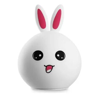 L&aacute;mpara Nocturna Led Conejo De Silicona Recargable.