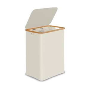 Cesta De Ropa Con Tapa 60cm Para Lavanderia