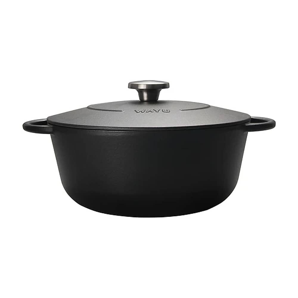 Olla De Hierro Fundido Wayu 28 Cm Con Tapa image number 0.0