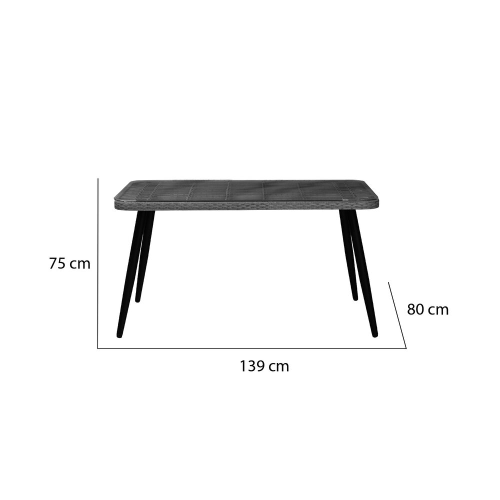Mesa De Comedor Santa B&aacute;rbara 139x80 Cm image number 1.0