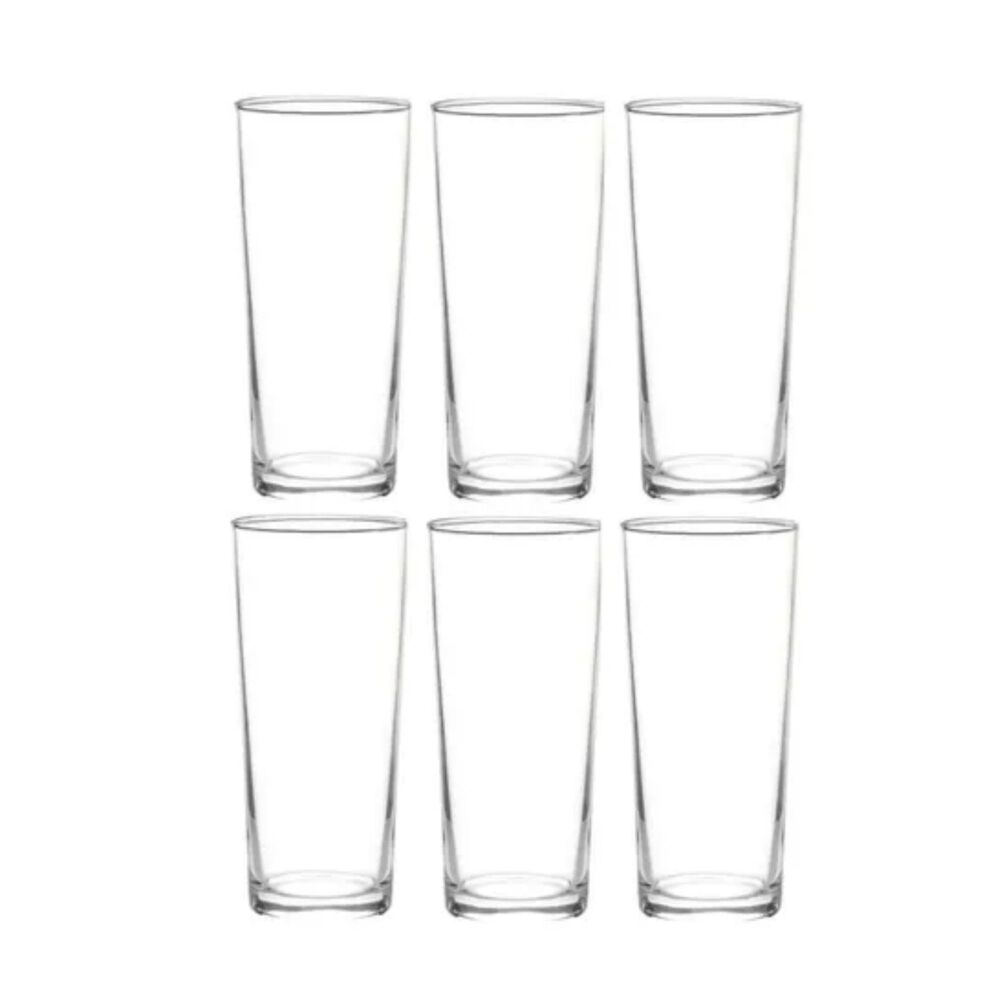 Pack 6 Vasos Vidrio 355 Ml Londres image number 0.0