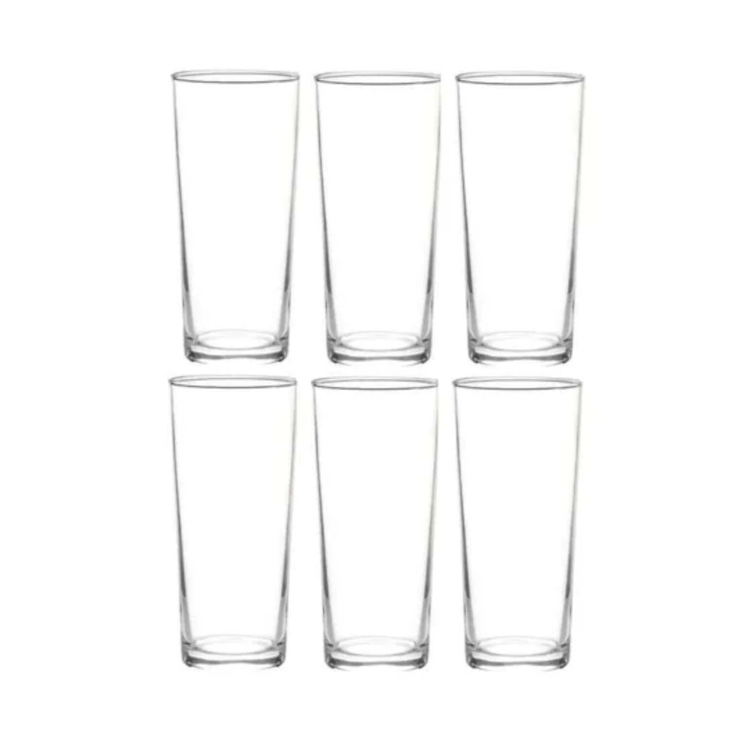 Pack 6 Vasos Vidrio 355 Ml Londres image number 0.0