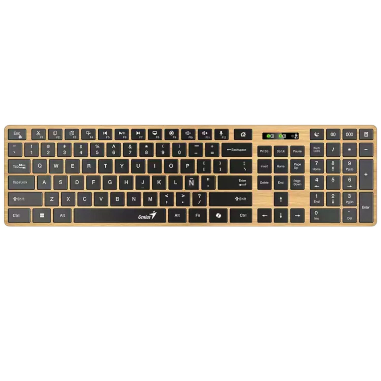 Teclado Dual Wireless Bluetooth + Usb 2g Slimstar Copilot Ai image number 0.0