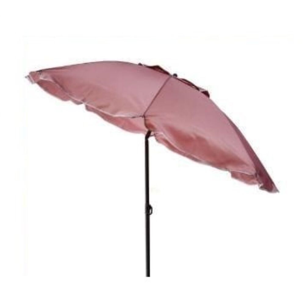 Sombrilla Reclinable 2 Mts Diametro Playa Camping Diseño Unicolor image number 1.0