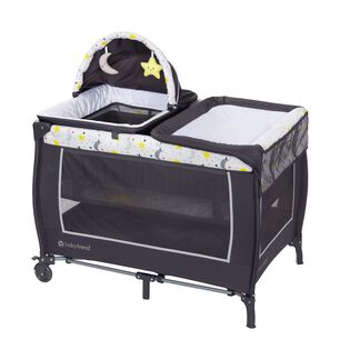 Cuna Corral Lil' Snooze Deluxe Ii Moon Con Mois&eacute;s Y Mudador