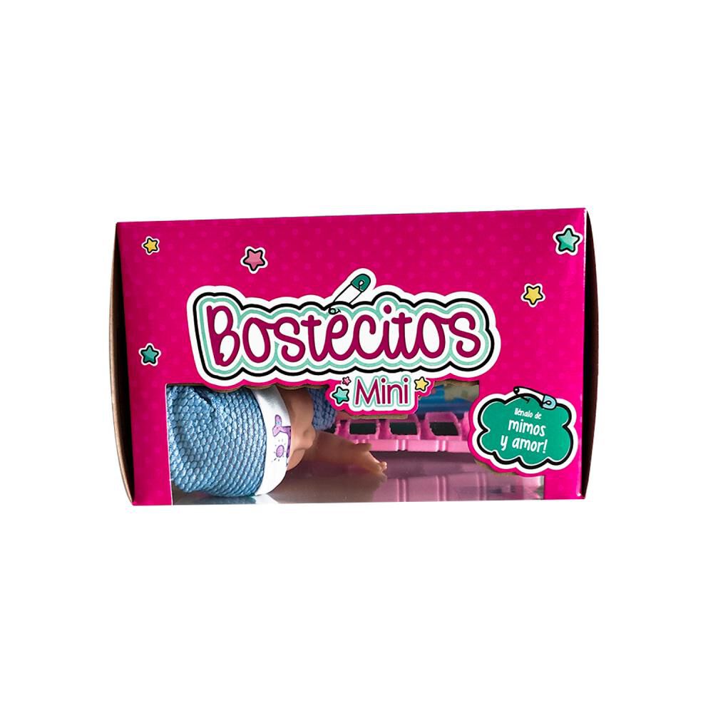 Muñeca Babydoll Bostecitos Mini 8" + Cuna image number 4.0