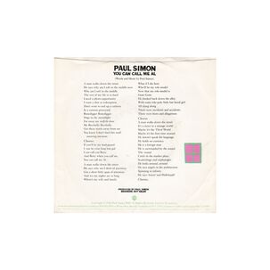 Paul Simon - You Can Call Me All | 7" Single Vinilo Usado