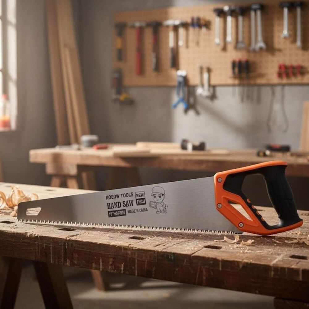 Serrucho Manual Metalico Mango Plastico 55x12cm Construcci&oacute;n image number 3.0