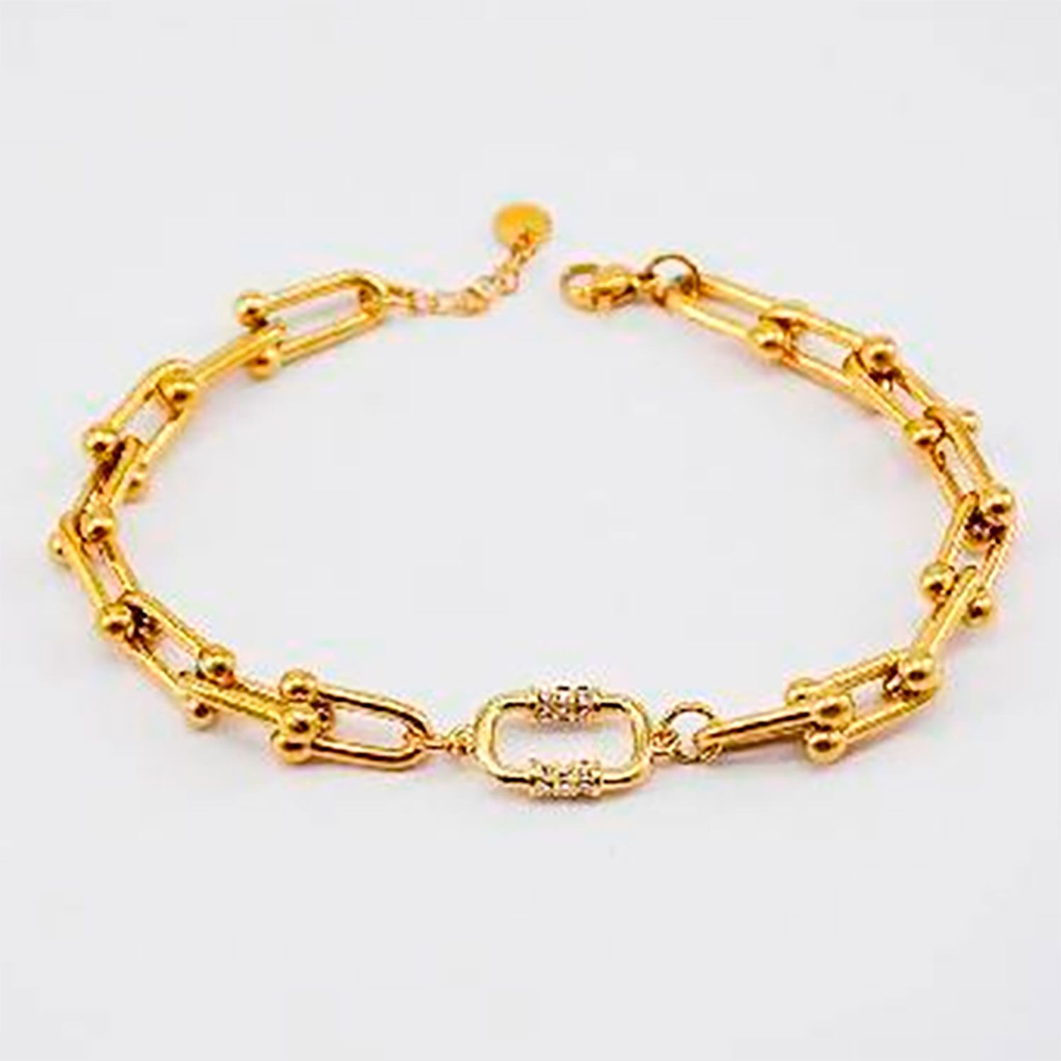Pulsera 19v69 Dorado Mujer Stb032 image number 0.0