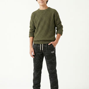 Pantalon De Buzo Jogger Camuflado Militar Para Ni&ntilde;o