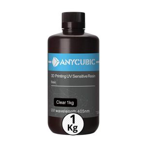 Resina Transparente Para Impresoras 3d 1000g Anycubic
