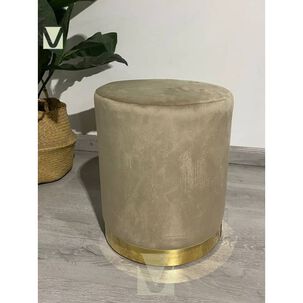 Puff Redondo Terciopelo Fancy