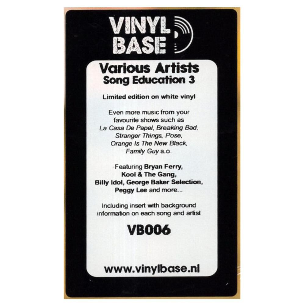 Song Education - Vol. 3 (white Vinyl) | Vinilo image number 3.0