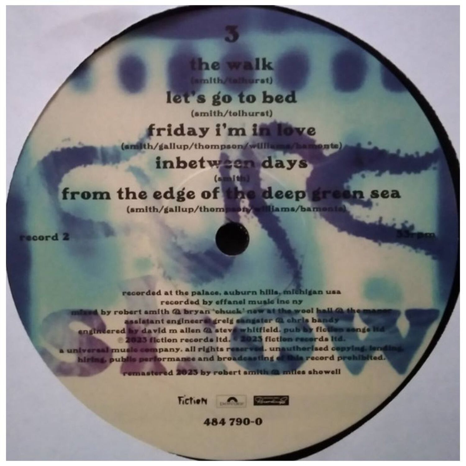 Cure - Show (30th Anniversary-ltd) (2lp) | Vinilo image number 6.0