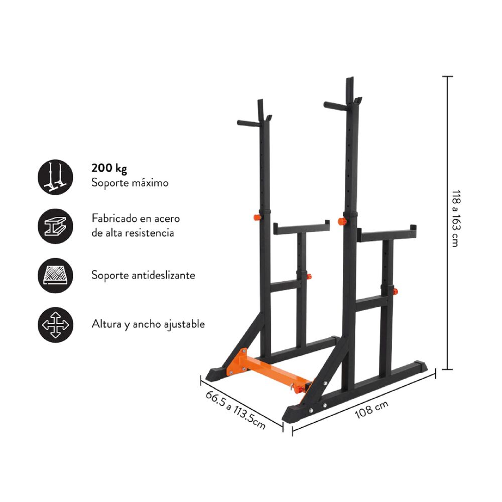 Squat Rack Multifuncional Elite - Sentadillas Press image number 1.0