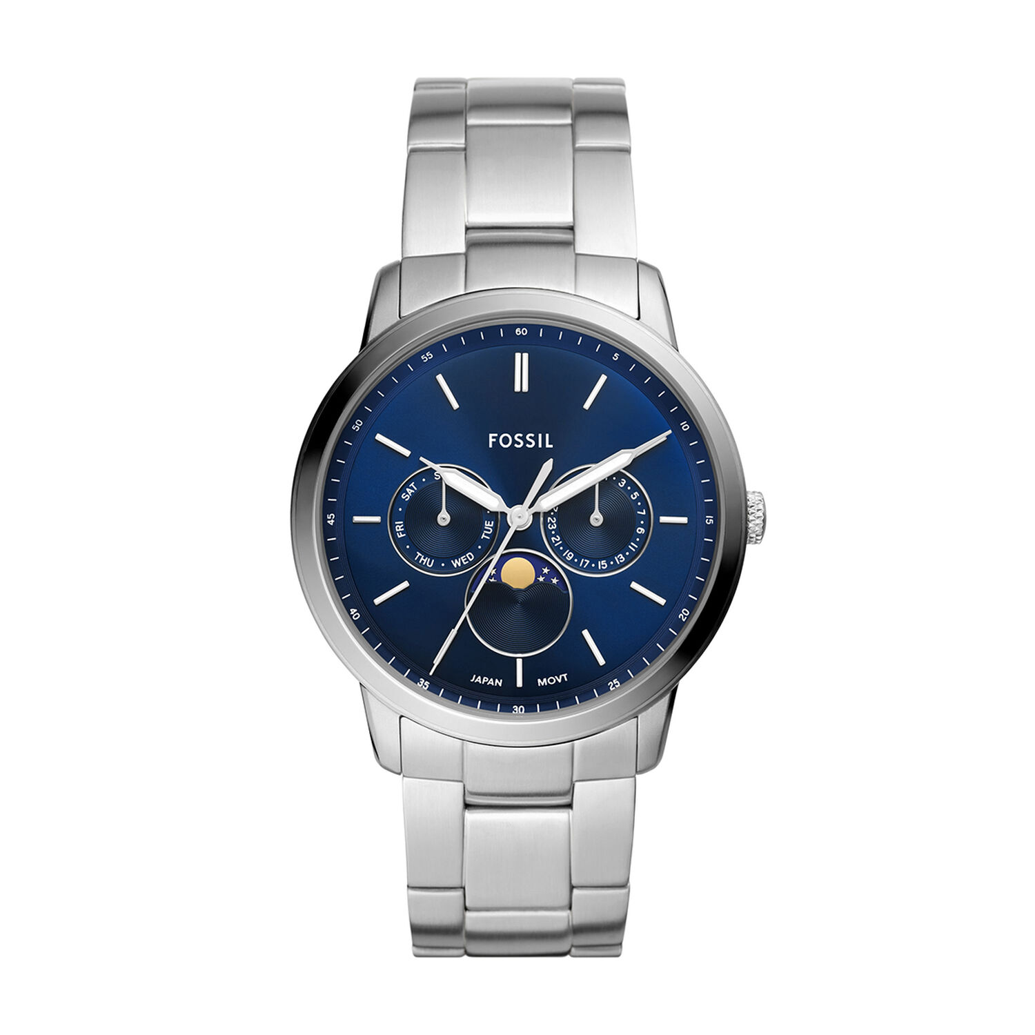 Reloj Fossil Fs5907 Plateado Hombre image number 0.0