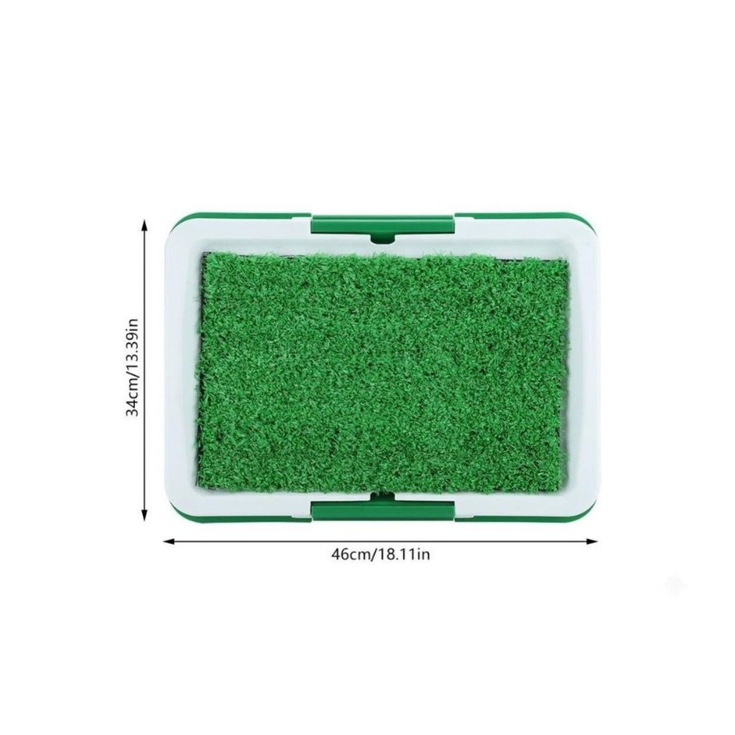 Ba&ntilde;o Ecol&oacute;gico Para Perros C&eacute;sped Sint&eacute;tico Con Bandeja Peque&ntilde;o Talla S image number 3.0