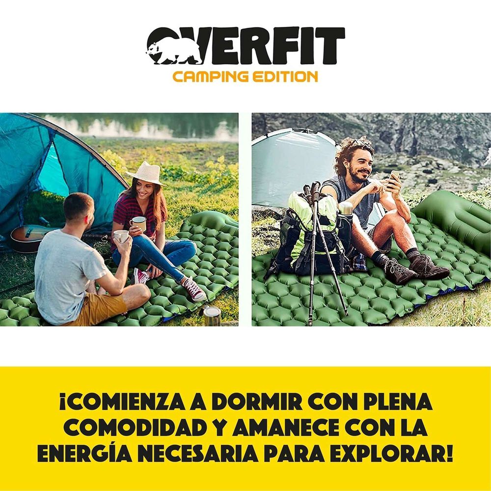 Colchoneta Inflable Individual Camping Overfit Light 5cm image number 8.0