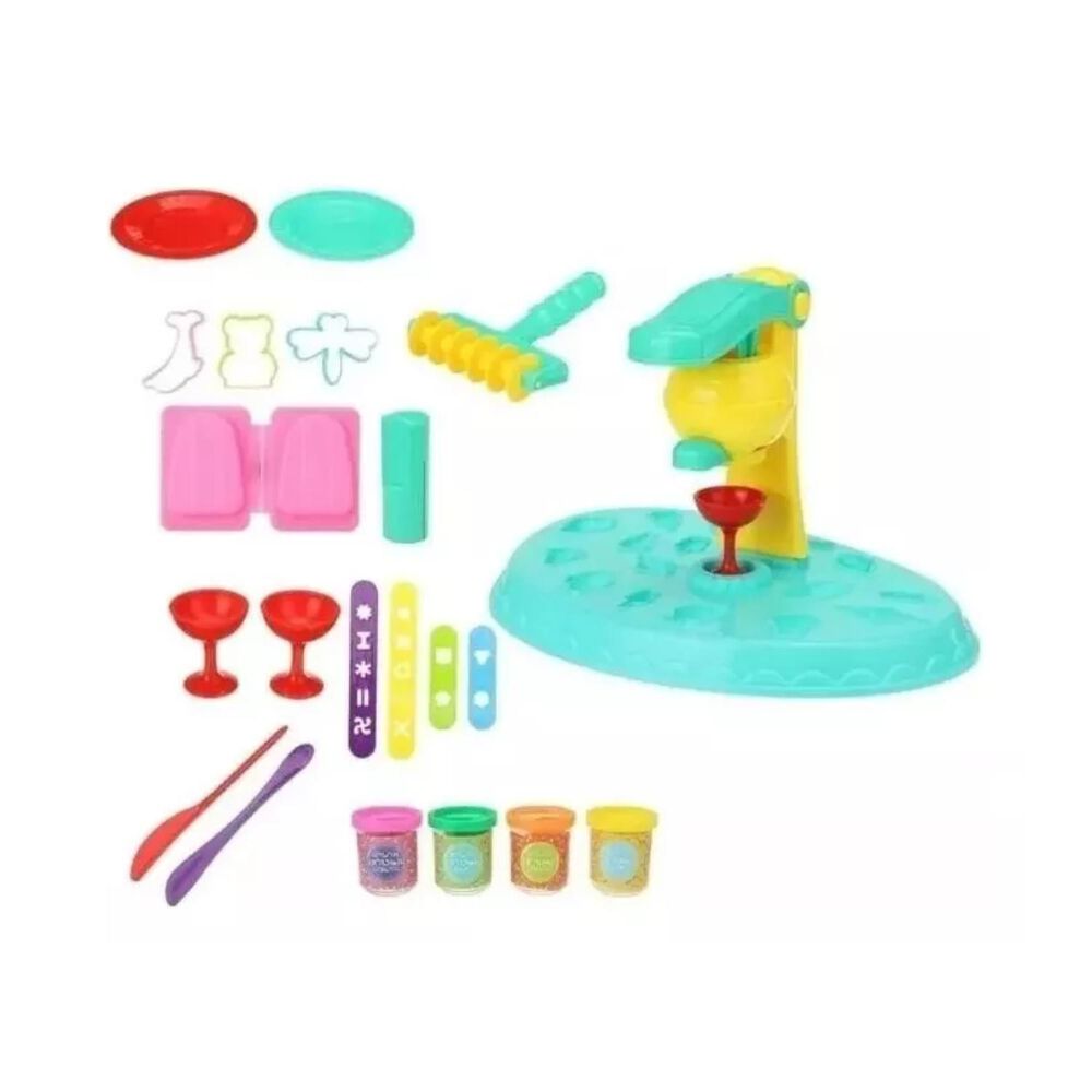 Juguete Set Maquina De Helados Con Plasticina 21 Piezas Infnatil image number 1.0