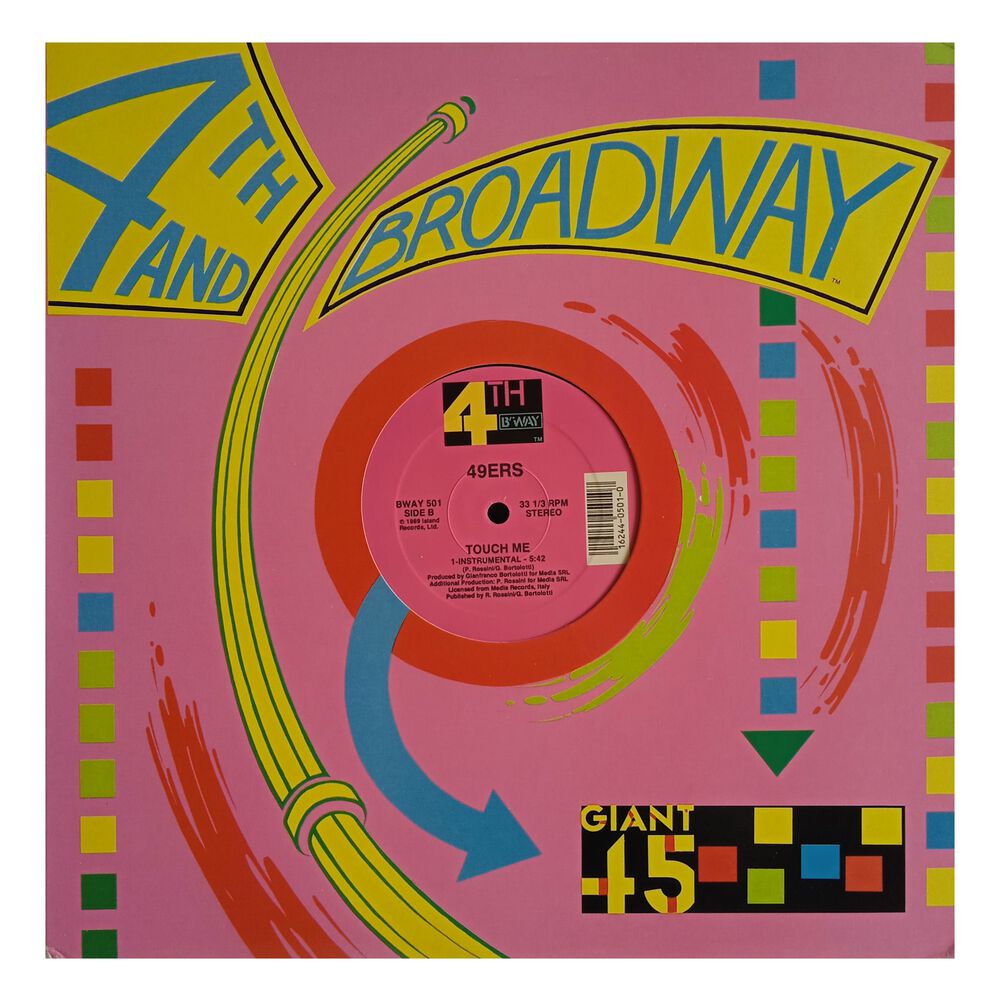 49ers - Touch Me | 12" Maxi Single Usado image number 1.0