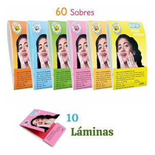 Pack Jabón En Láminas Rostro 60 Sobres 10 Cada Aroma Pack Jabón En Láminas Rostro 60 Sobres 10 Cada Aroma