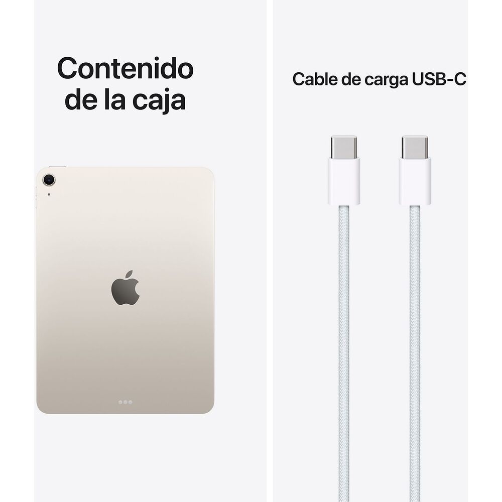 Apple Ipad Air 11" 2026 Wi-fi 128gb Chip M4 9 Gpu - Blanco Estelar image number 2.0