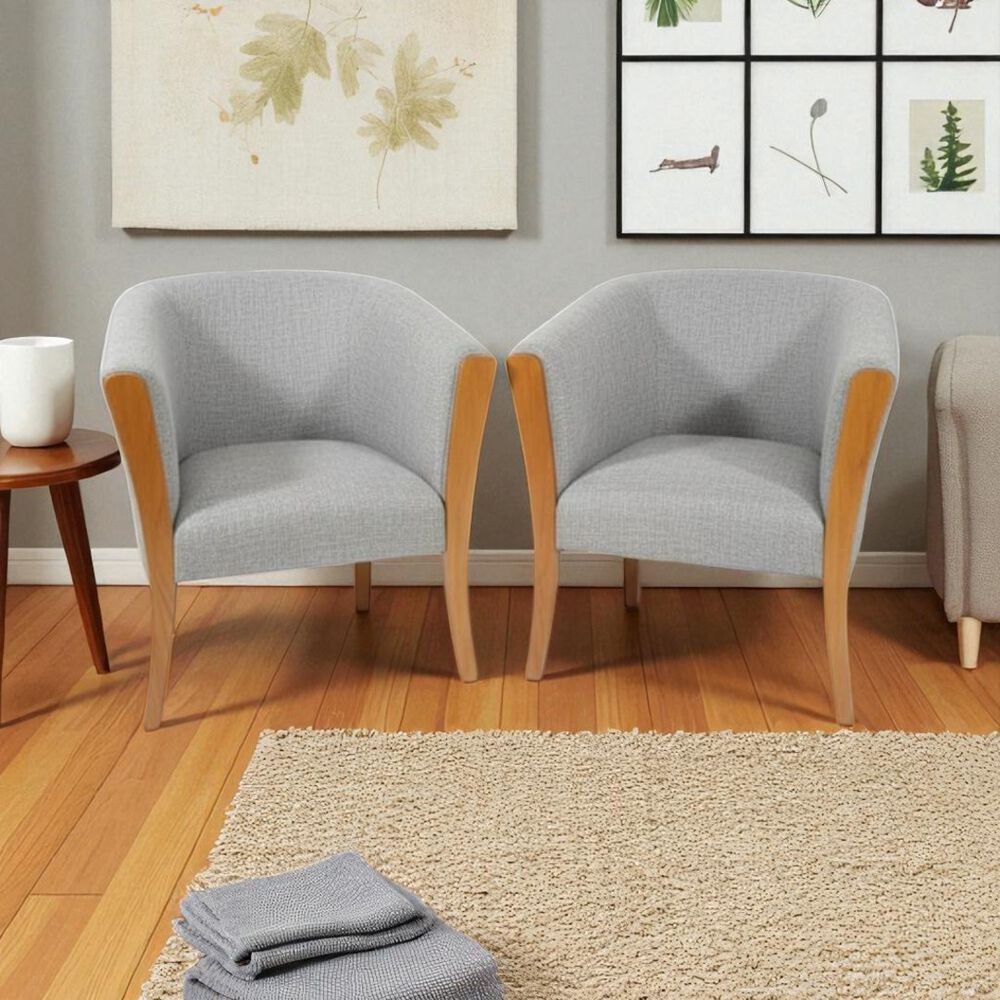 Sitiales En Lino Gris Claro image number 1.0