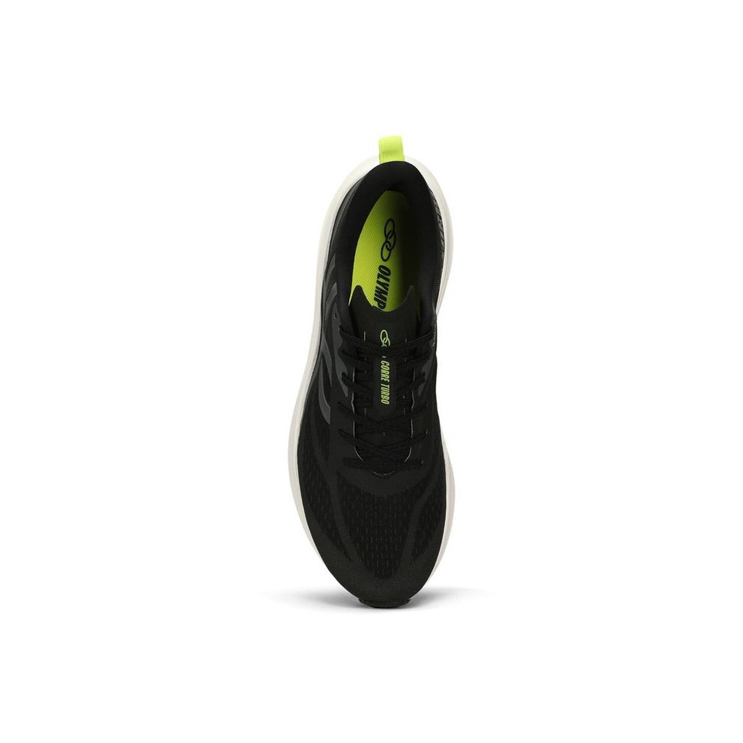 Zapatilla Running Hombre Corre Turbo Negra image number 6.0