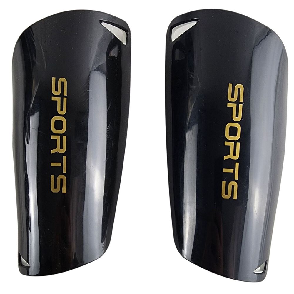 Espinilleras Ajustables Anti Golpes Resistente Protecci&oacute;n Negro image number 0.0