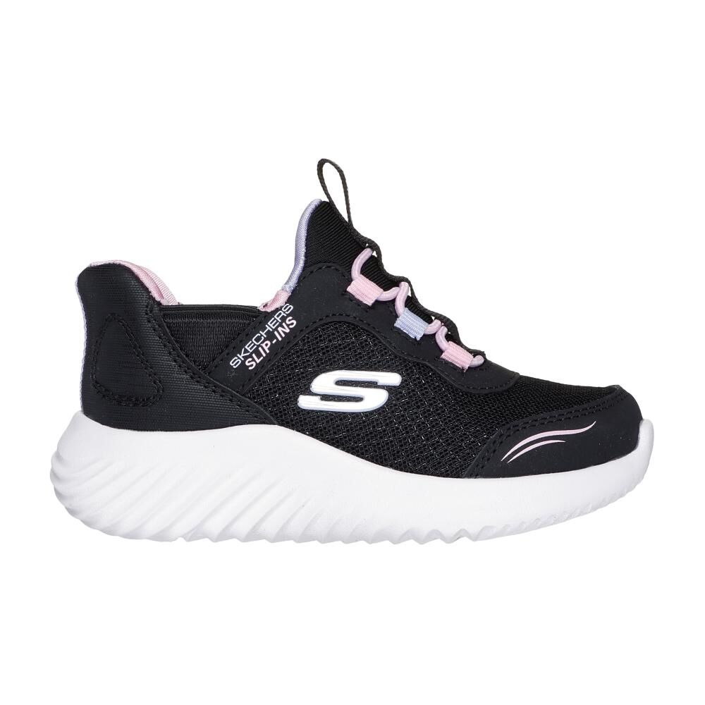 Zapatilla Urbana Niña Skechers Bounder Negro image number 1.0