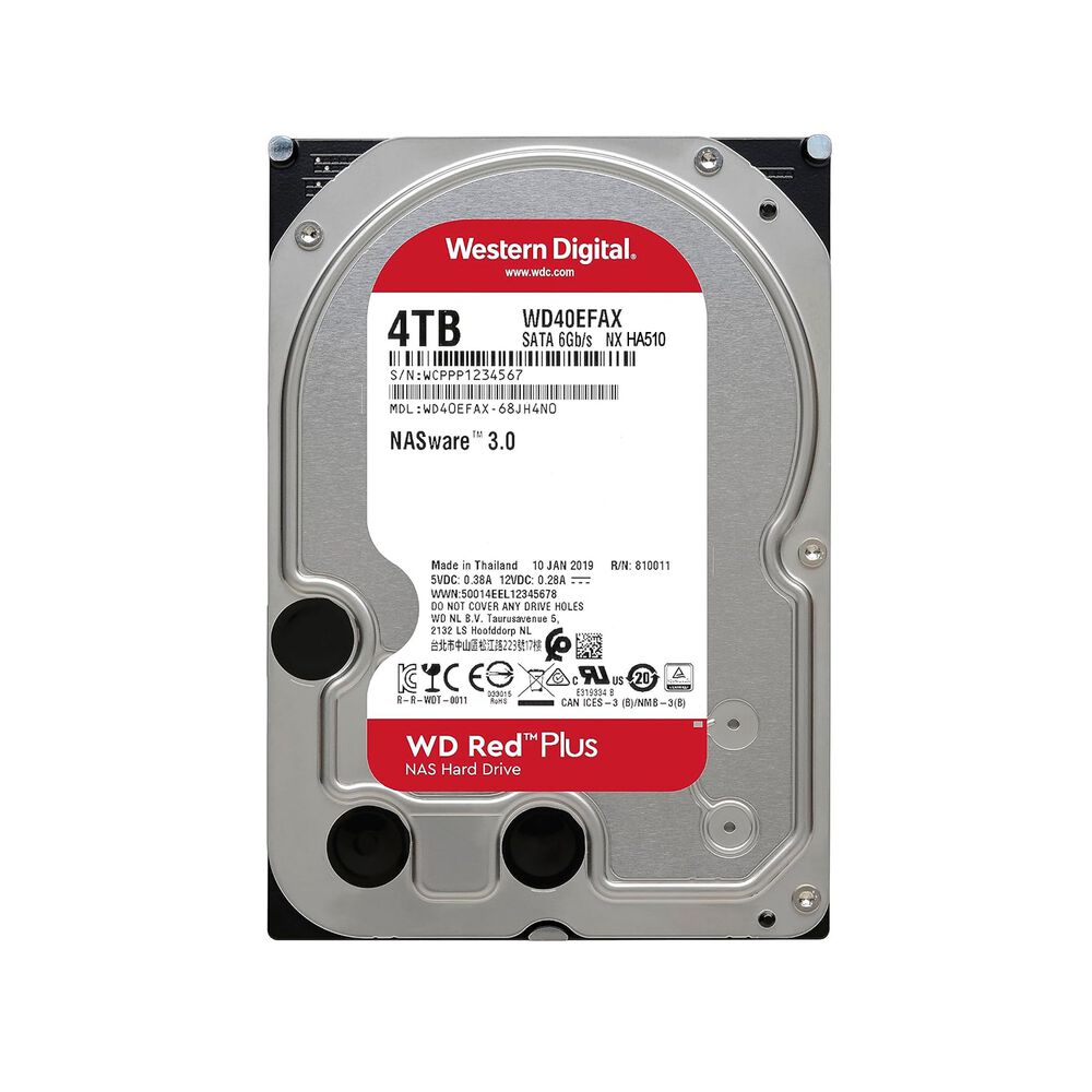 Disco Duro Western Digital Red Plus 4tb Nas Sata 5.400rpm image number 2.0
