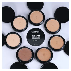 Polvo Compacto Vegano Larga Duracion Con Filtro Solar