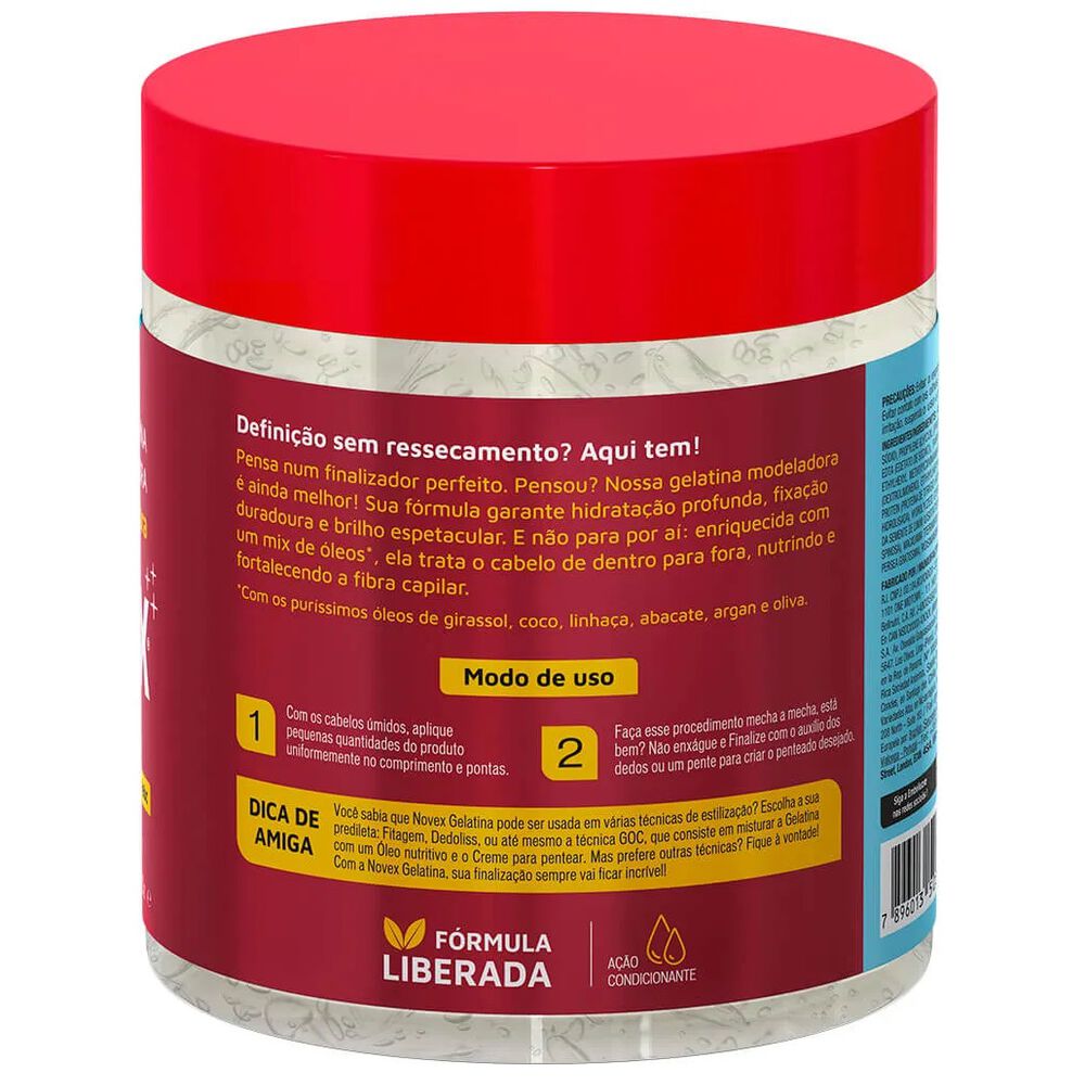 Gel Definidora Meus Cachos De Cinema 500g Novex image number 1.0