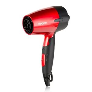 Secador De Pelo Siegen Specialist Lets Go Travel Rojo Sg3011 1400watts