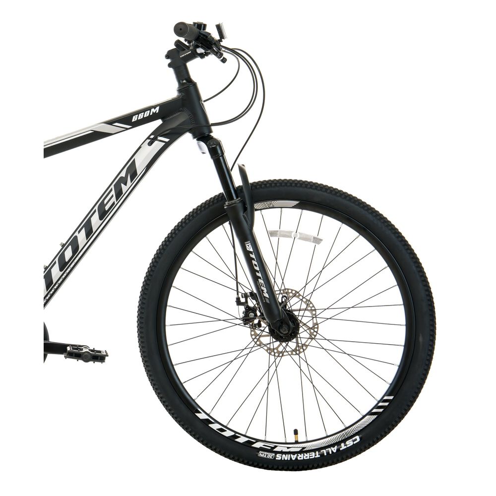 Bicicleta Totem Mtb Aro 26 Modelo Y660m Negro Gris image number 4.0