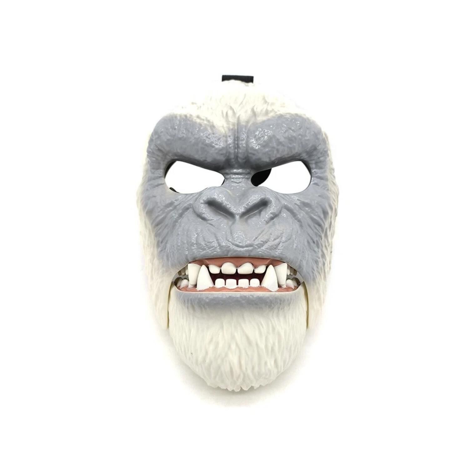 Juguete Mascara De King Kong Blanco Movimiento Y Sonido Infantil image number 0.0