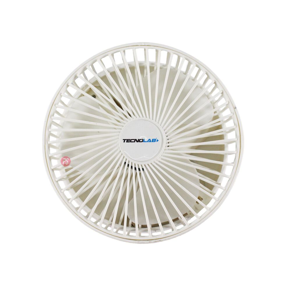 Mini Ventilador Usb Blanco Con Pedestal Y Soporte - Ps image number 1.0