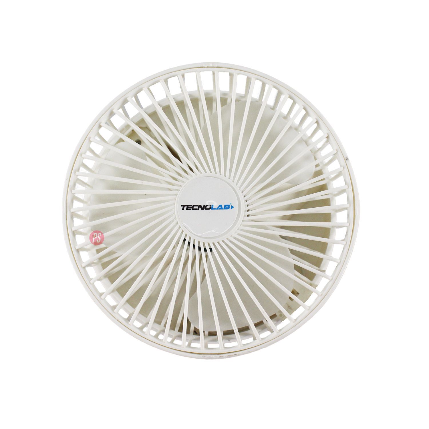 Mini Ventilador Usb Blanco Con Pedestal Y Soporte - Ps image number 1.0