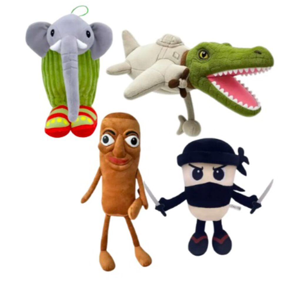 Set 12 Peluches Tralalero image number 2.0