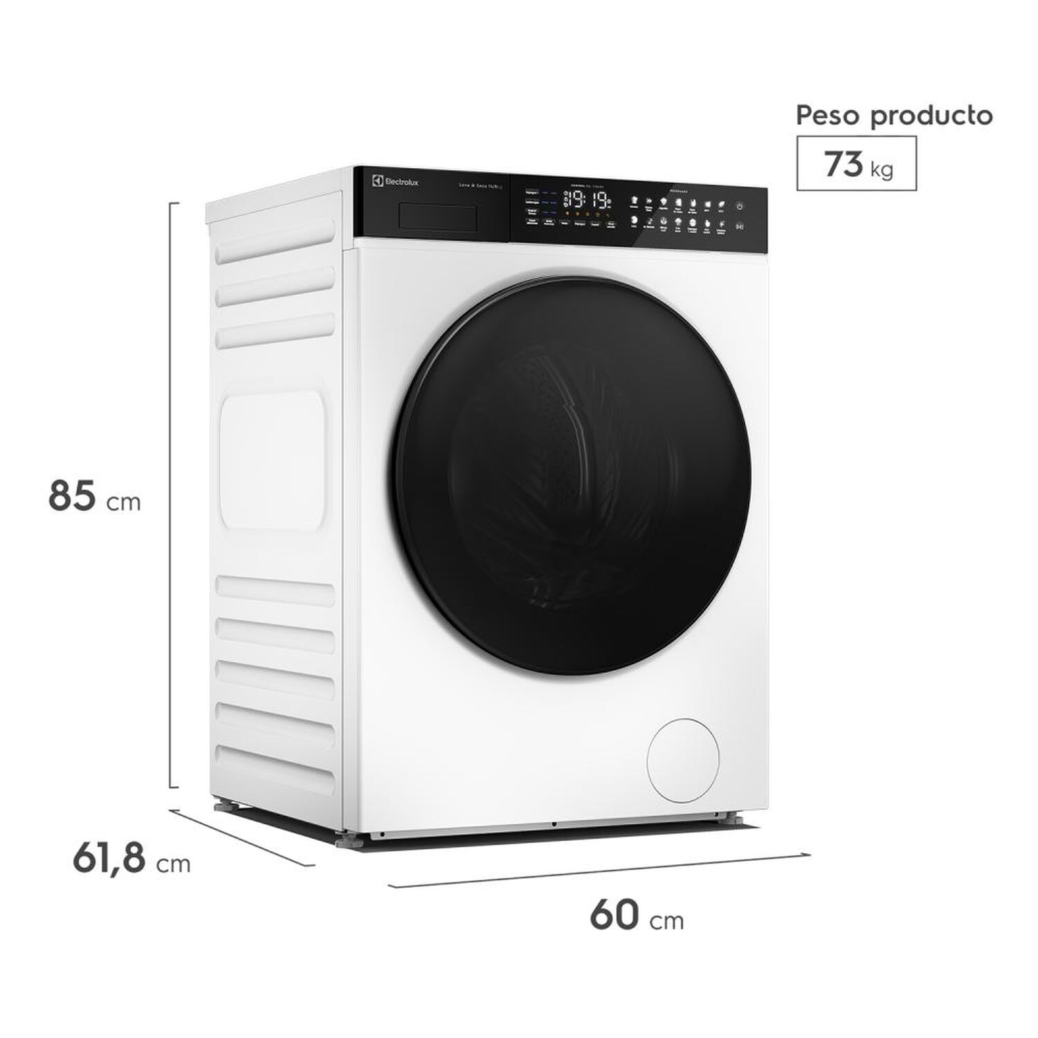 Lavadora Secadora Electrolux Eflwd12w / 14 Kilos / 8 Kilos image number 2.0