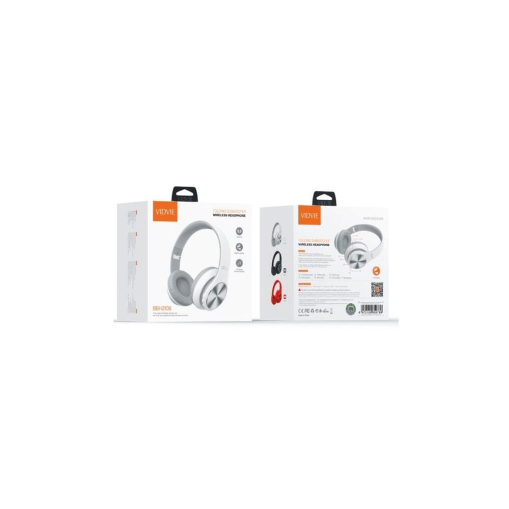 Audífono Inalámbrico Bluetooth Vidvie Bbh2108 image number 1.0