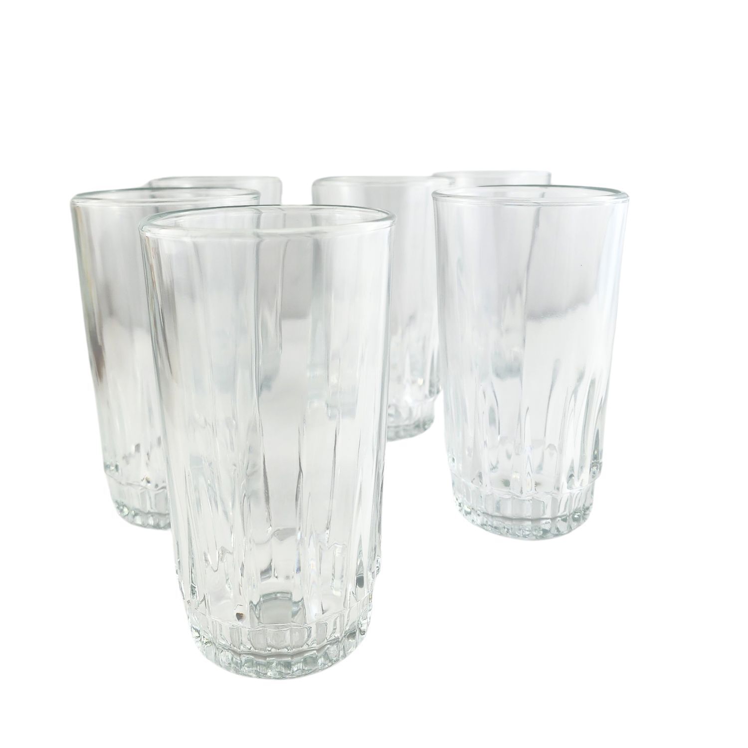 Set 6 Vasos Altos Whisky Cristar Prisma Rocks 335ml image number 1.0