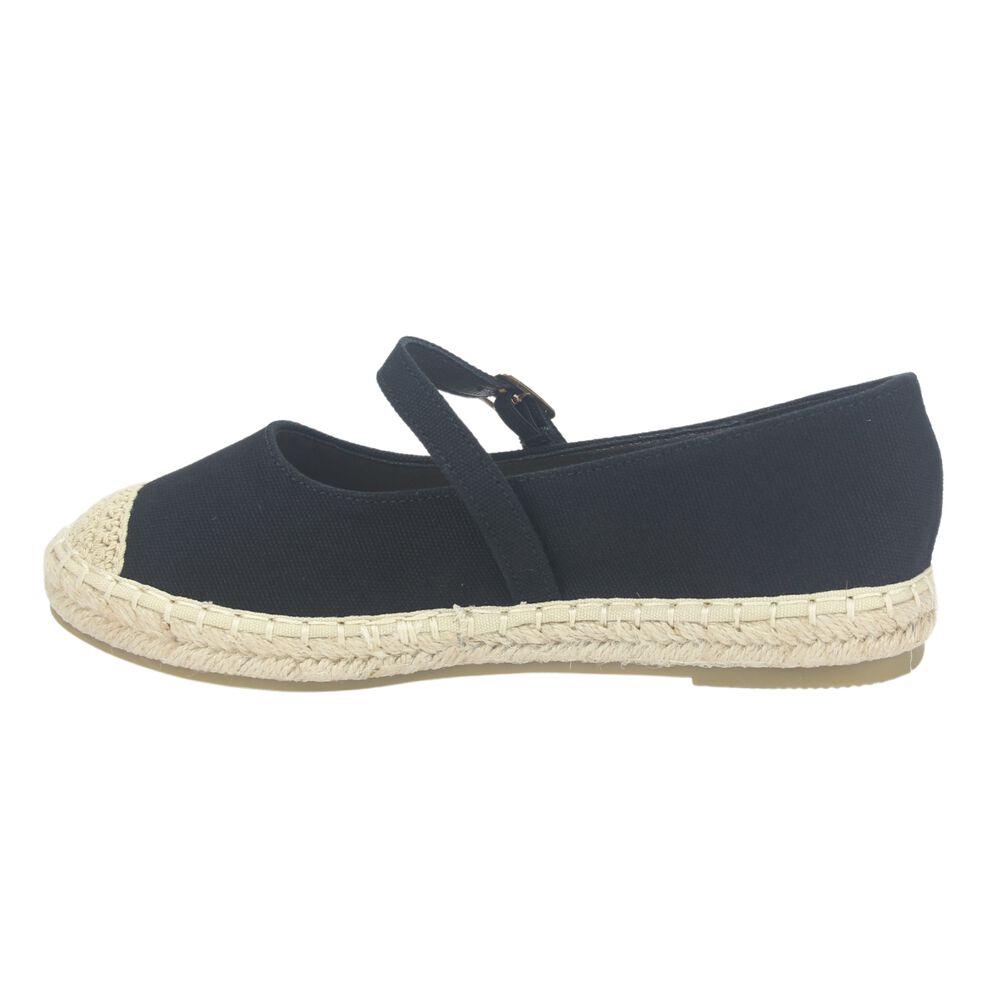Alpargatas Chalada Mujer Dijon-11 Negro Casual image number 1.0